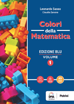 Colori della Matematica - Edizione Blu, Vol. 1